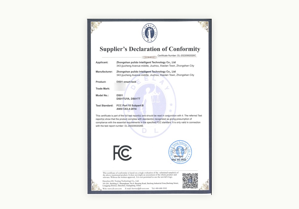 FCC Certificate thumbnail
