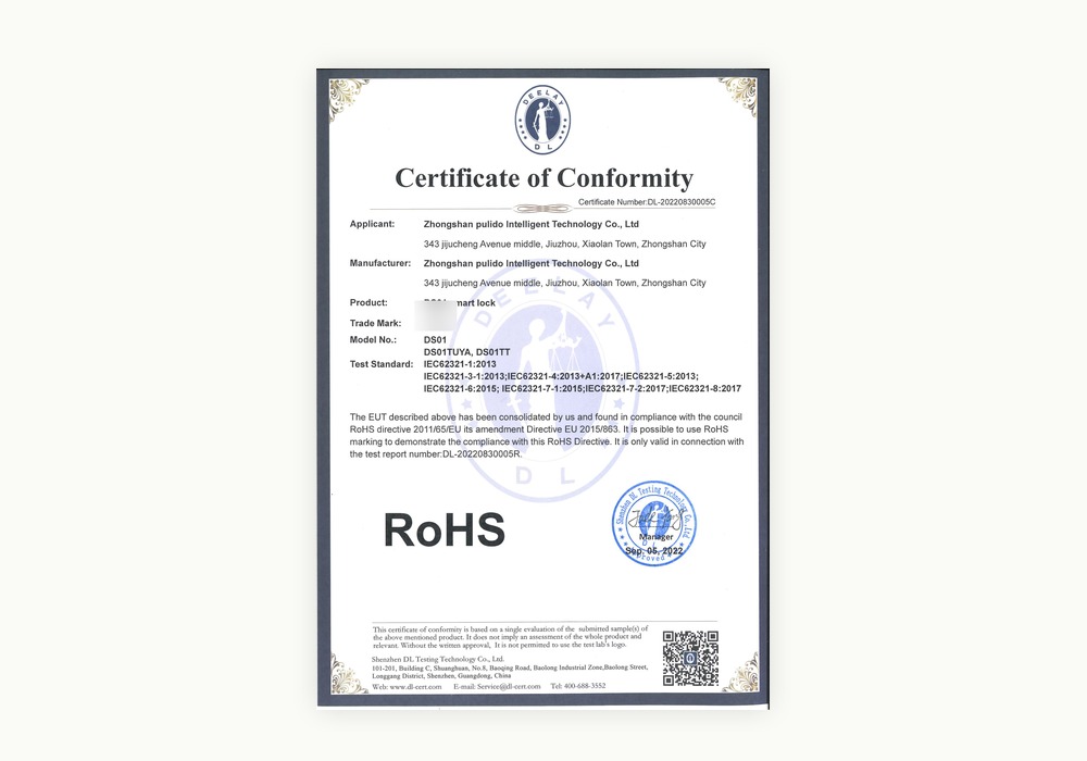 RoHS Certificate thumbnail