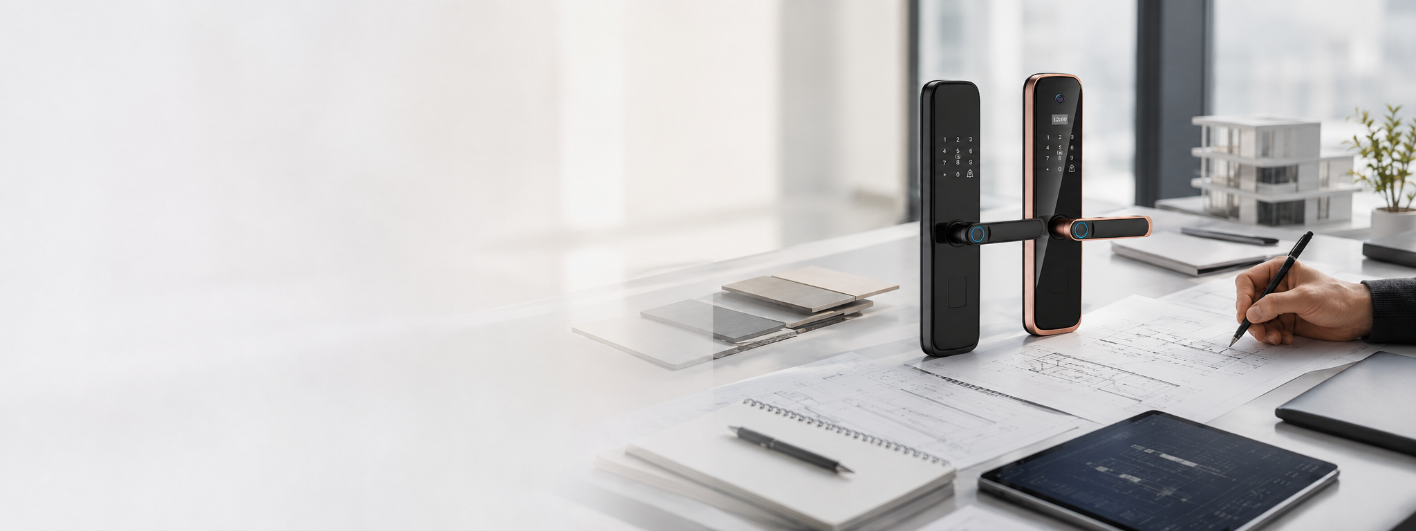B2B smart lock project specification background