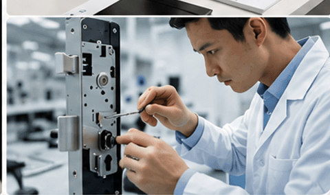Smart lock engineering and inspection process