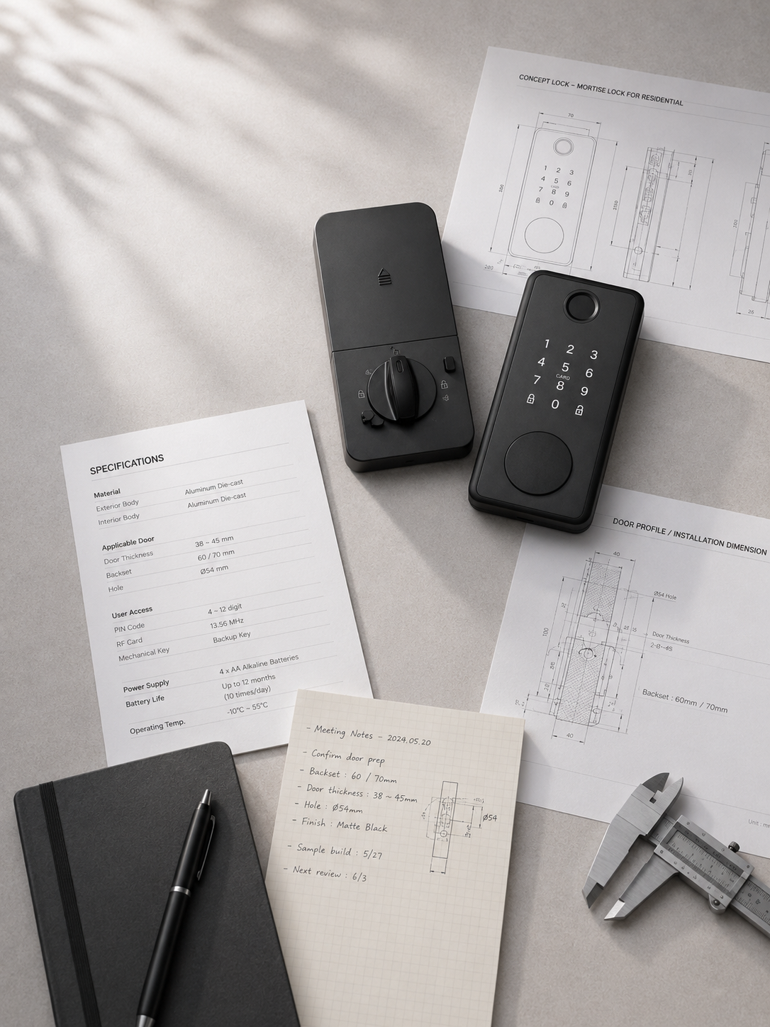 Smart lock OEM and ODM branding and packaging discussion