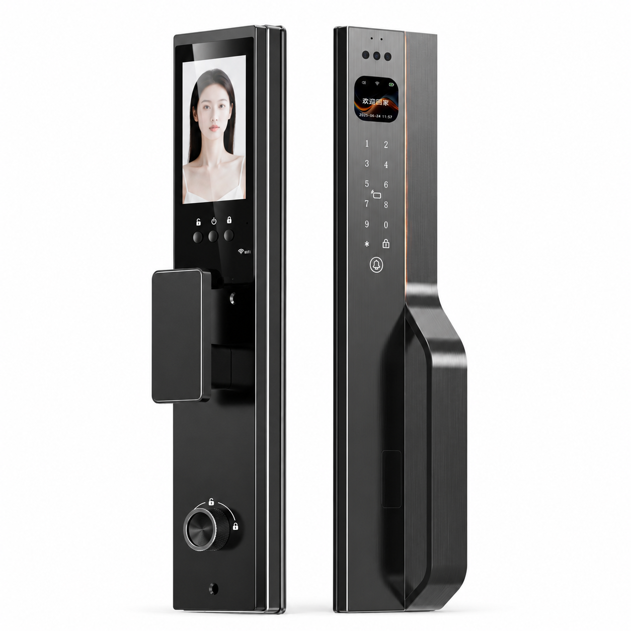 HS-A01 B2B smart lock product view