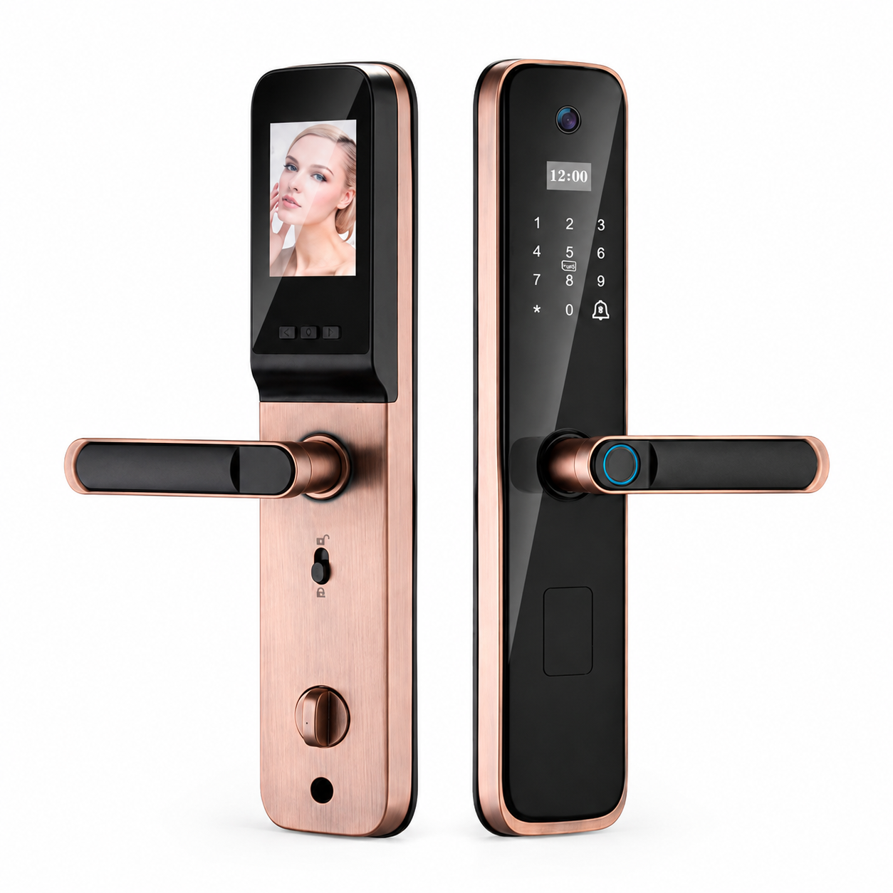 HS-P8s B2B smart lock product view
