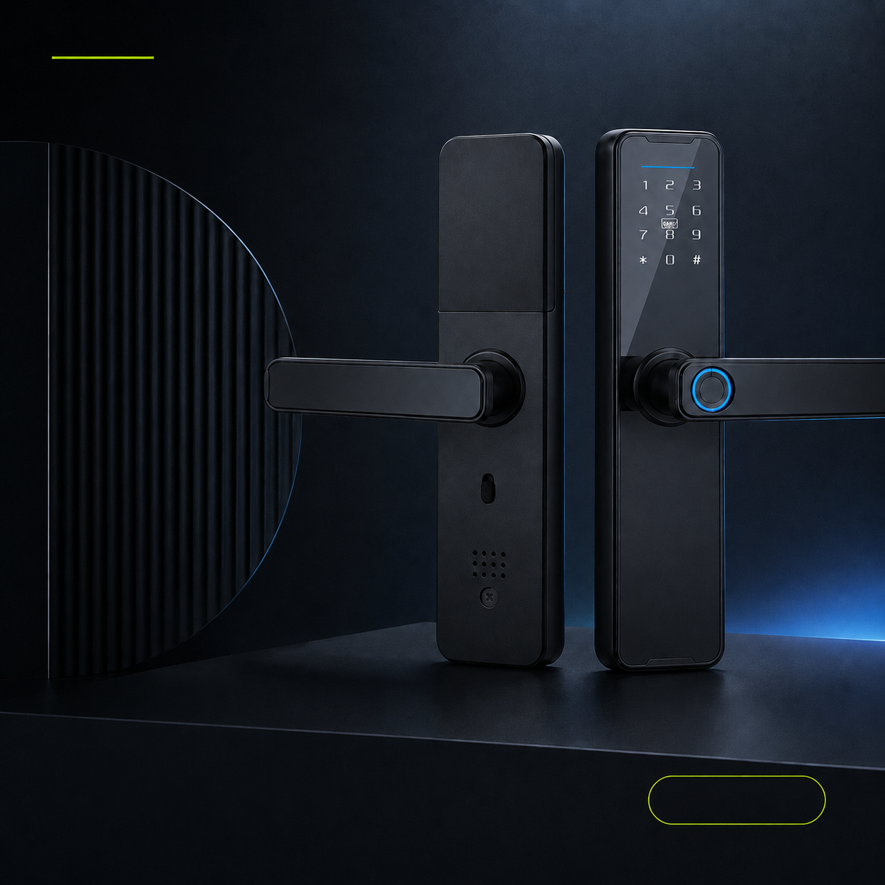 Apartment Smart Locks product background